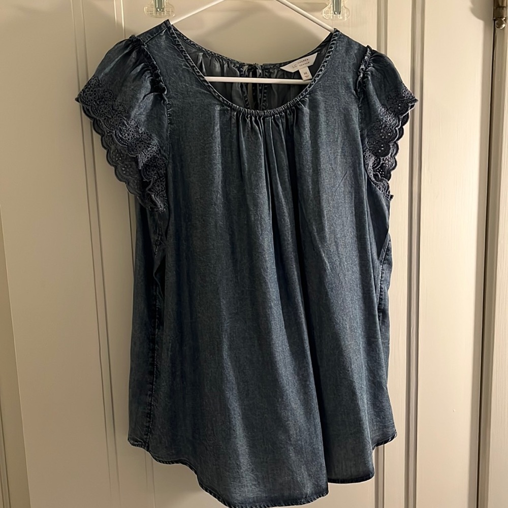 Chambray Top